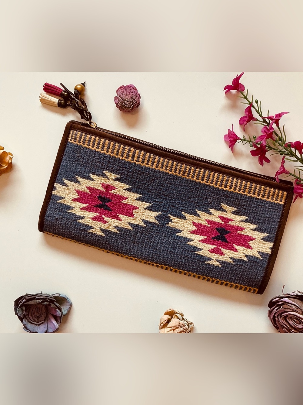 Fernweh & Fringe Folded Clutch